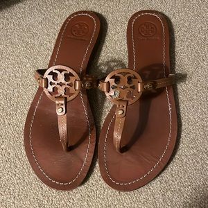 Tory Burch Mini Miller Leather Sandal
